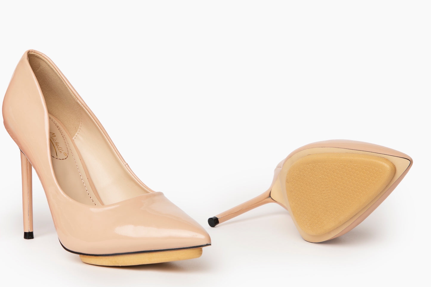 SHOE GUMMI (POINTED TAN)